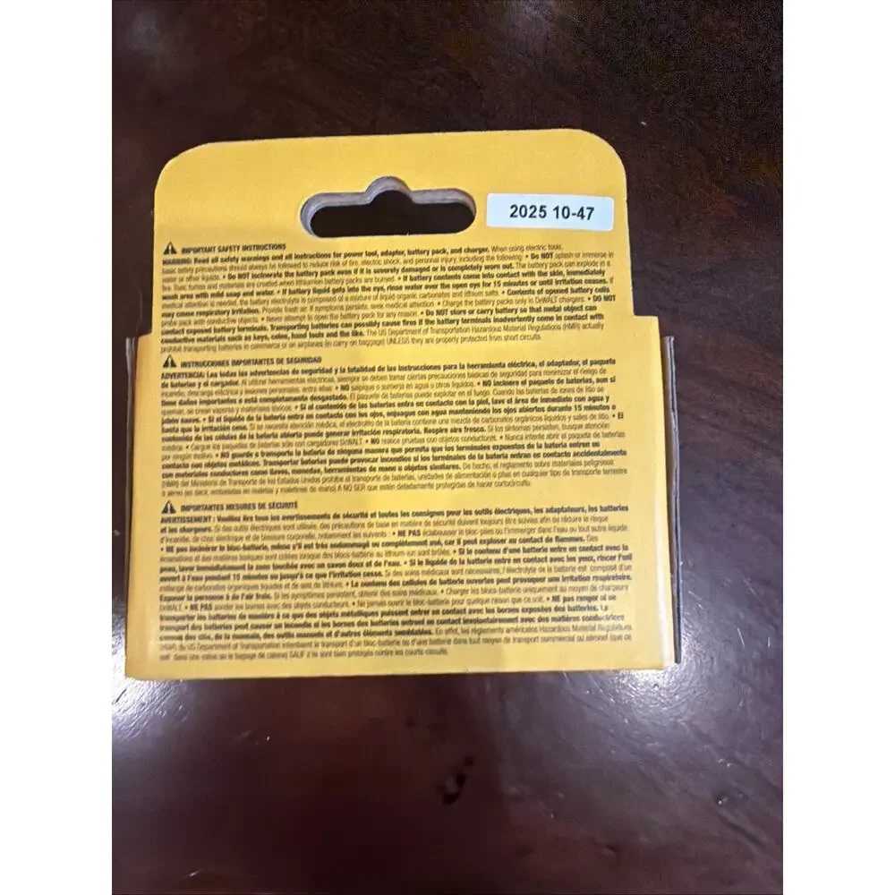 DeWALT DWDCB124 12 V Li-ion 3.0 Ah Battery